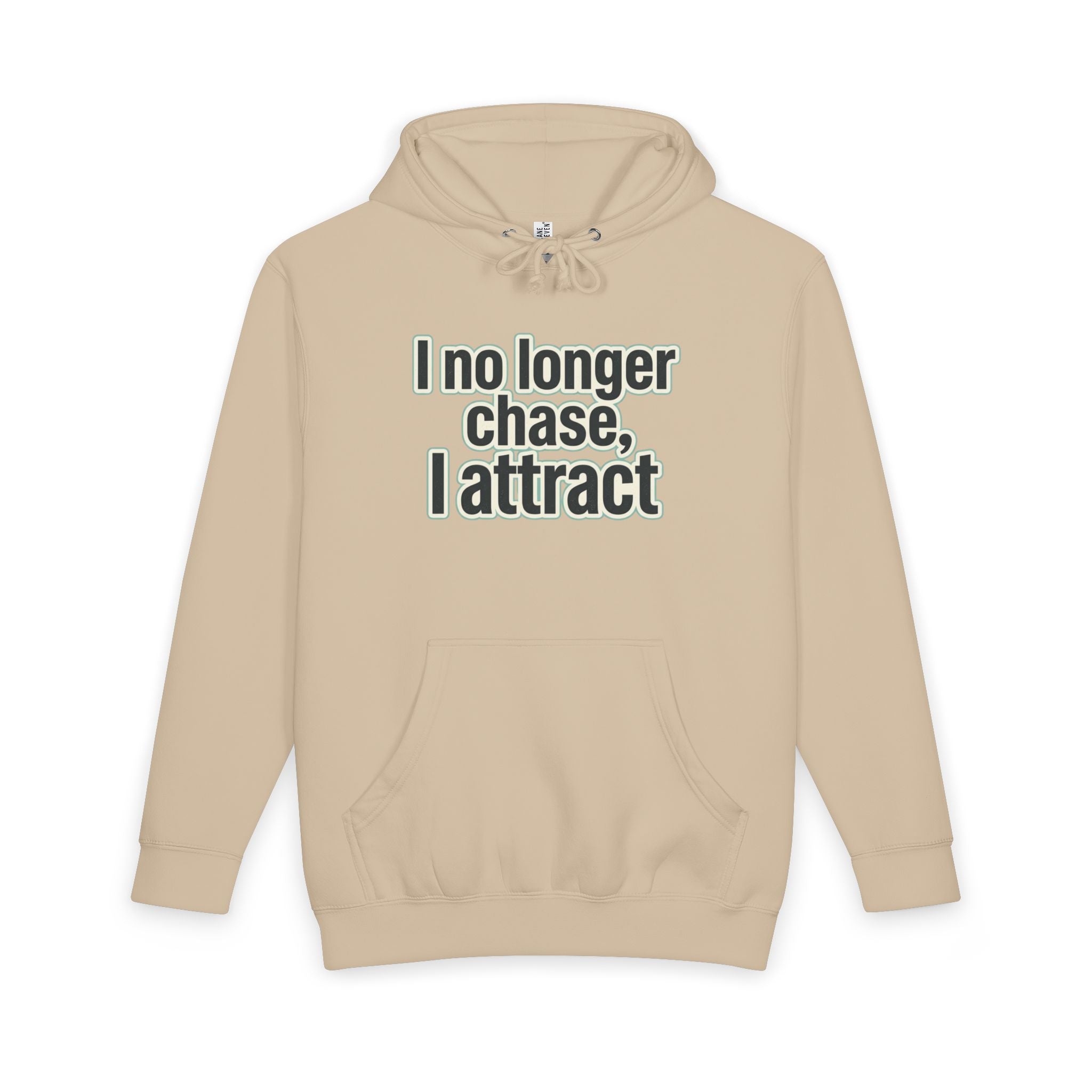 "I No Longer Chase — Inspirational Hoodie