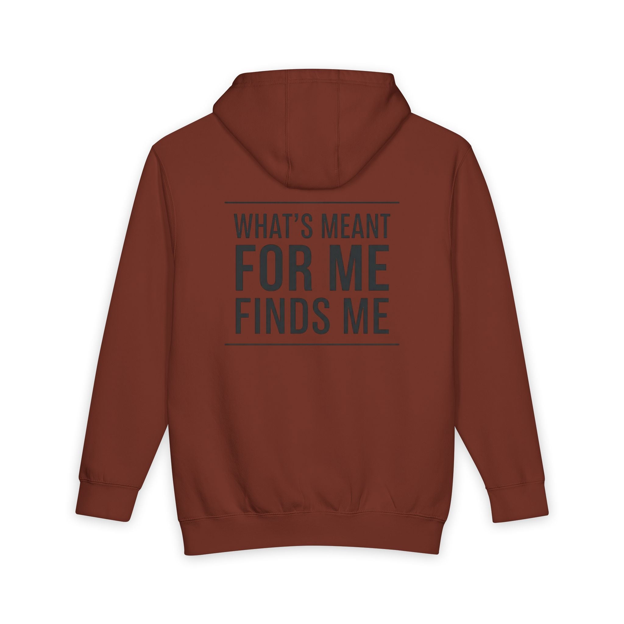 "I No Longer Chase — Inspirational Hoodie