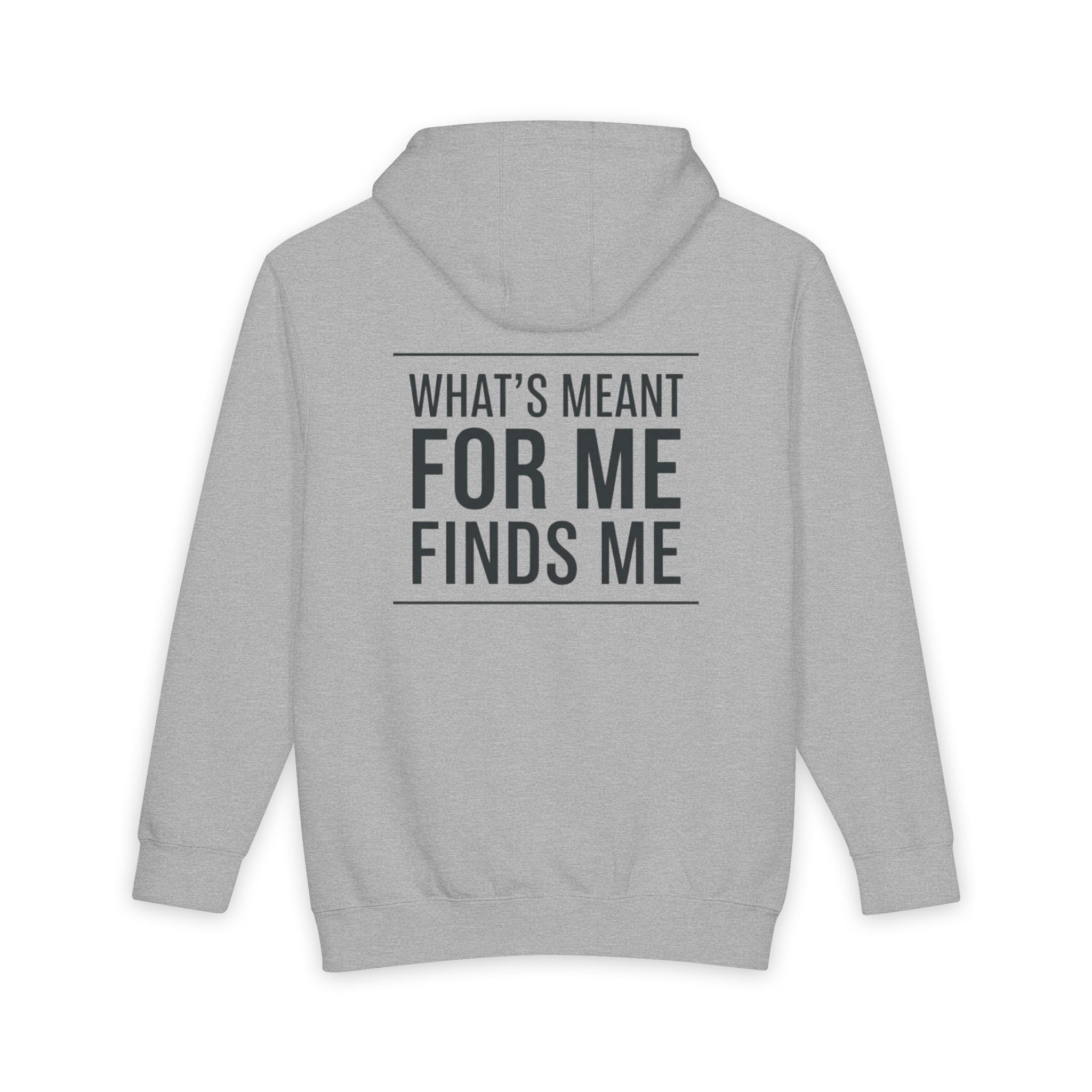 "I No Longer Chase — Inspirational Hoodie