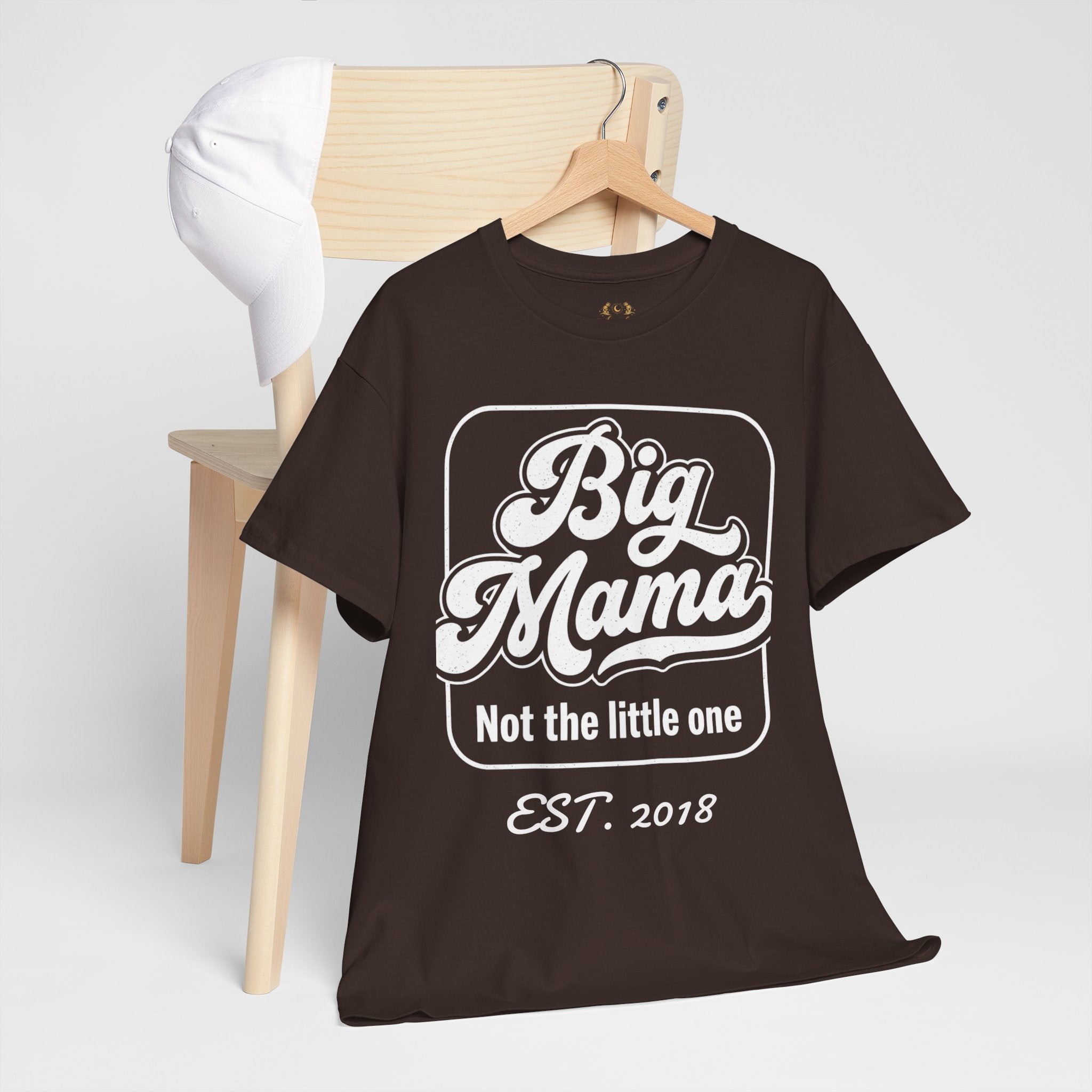 Big Mama Tee "Not the little one" EST. 20XX — Funny Mom T-Shirt