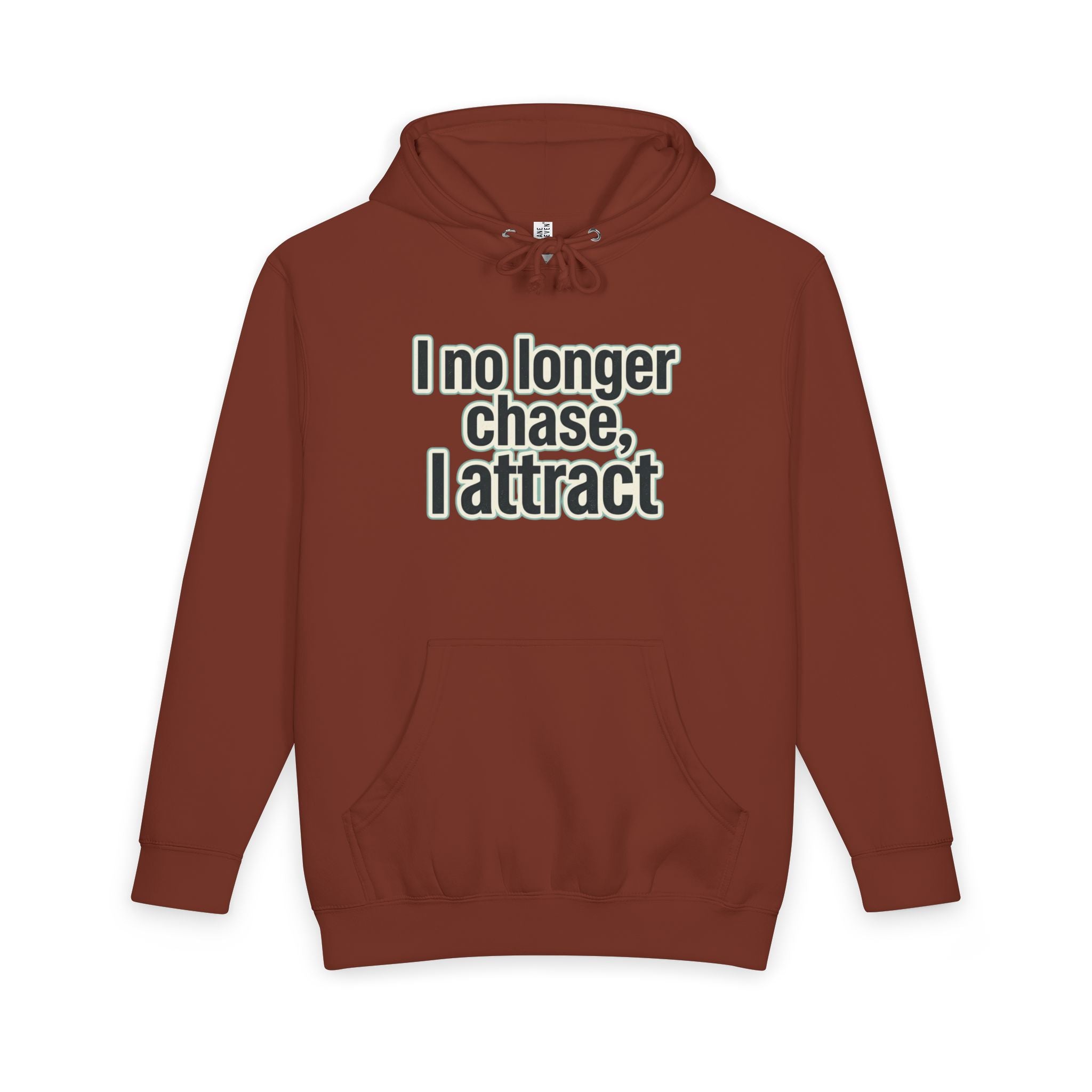 "I No Longer Chase — Inspirational Hoodie