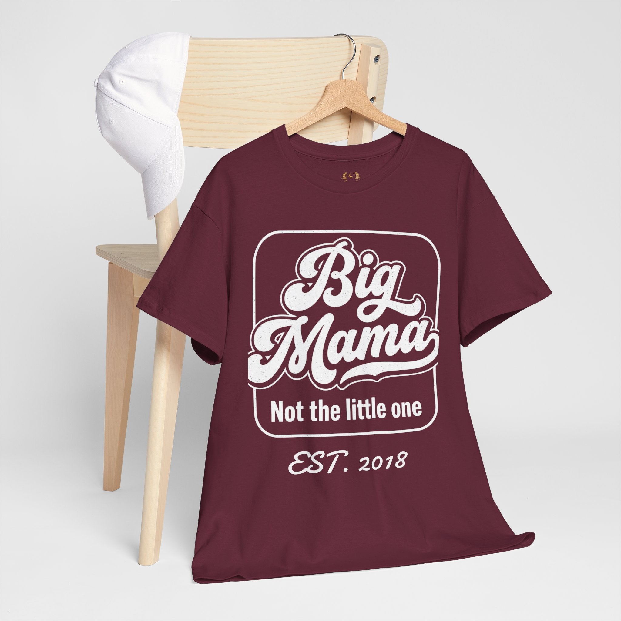 Big Mama Tee "Not the little one" EST. 20XX — Funny Mom T-Shirt