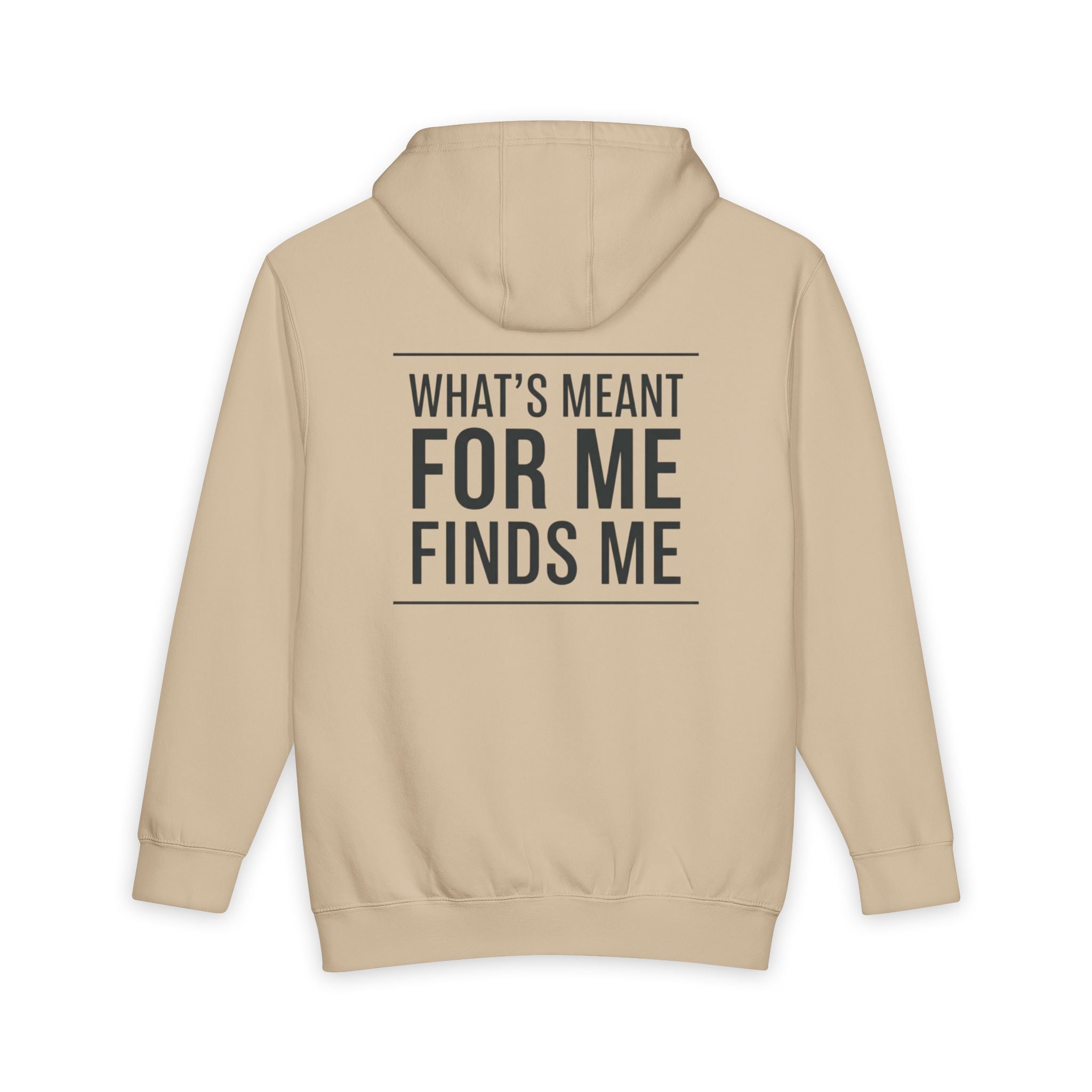 "I No Longer Chase — Inspirational Hoodie