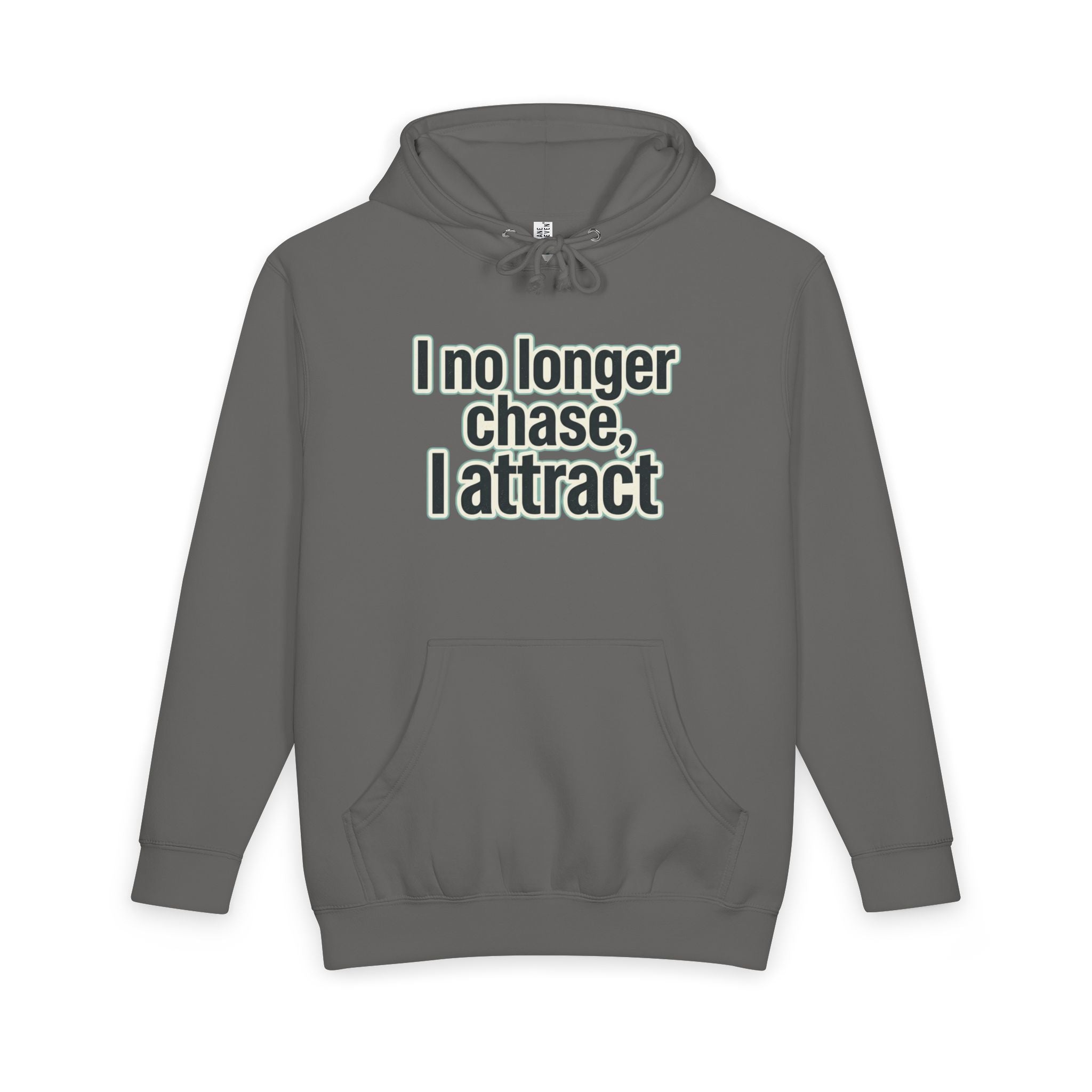 "I No Longer Chase — Inspirational Hoodie